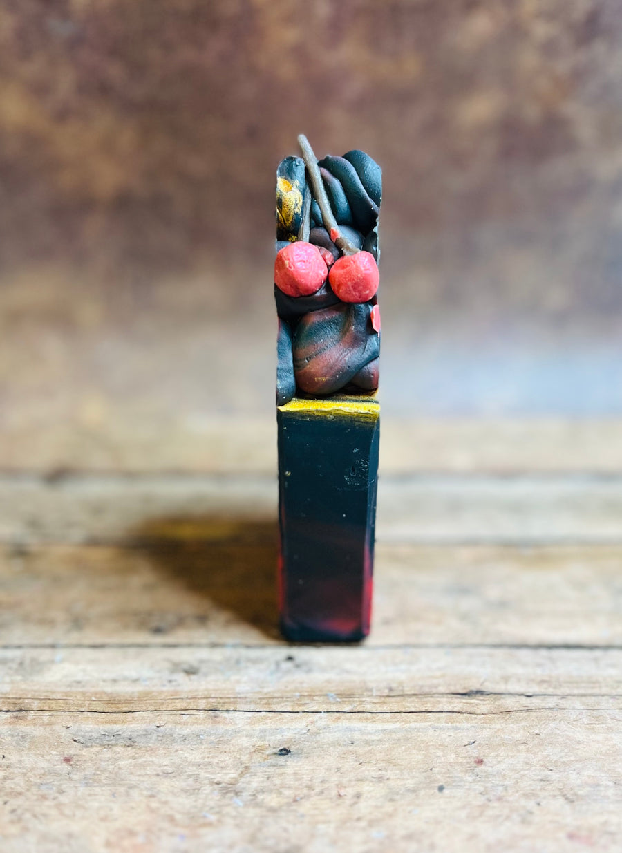 Black Cherry Artisan Soap - Artisan Soap - Handmade Soap - Zodiac Soap -  Taurus Collection