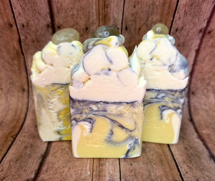 Citrine Crystal Soap