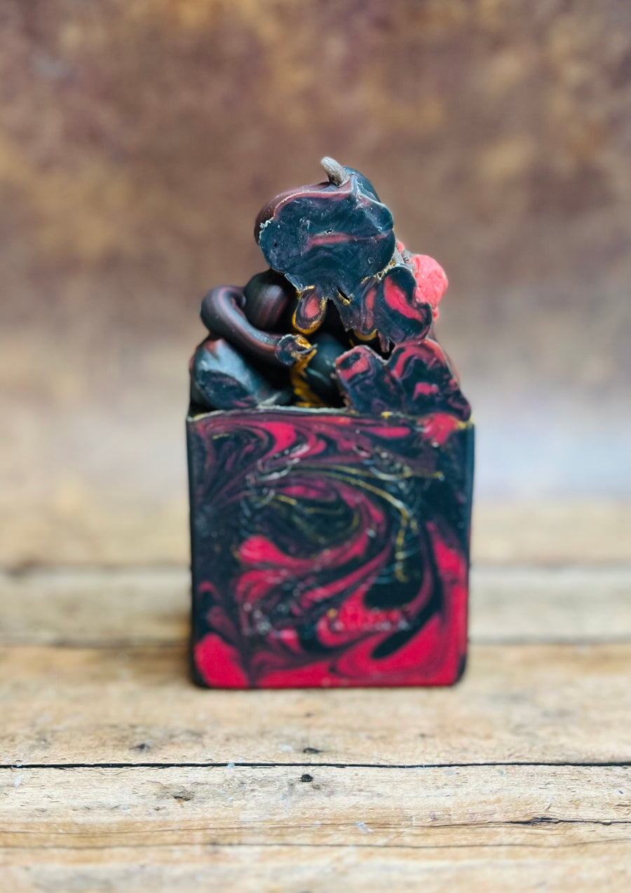 Black Cherry Artisan Soap - Artisan Soap - Handmade Soap - Zodiac Soap -  Taurus Collection
