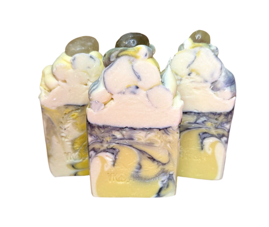 Citrine Crystal Soap