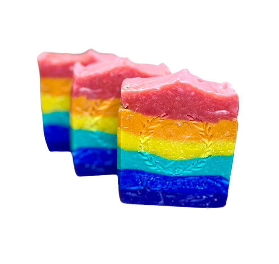 Over The Rainbow Artisan Soap - Handmade Soap