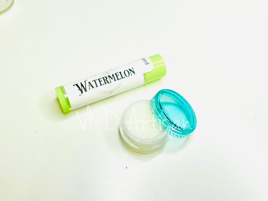 Watermelon Lip Balm - Beeswax Lip Balm - All Natural - Lip Balm - Summer Weatermelon