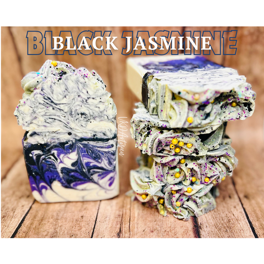 Black Jasmine Soap - Luxury Soap - Handcrafted Soap - Capricorn Collection - Zodiac Soap