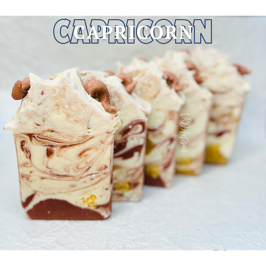 Capricorn Cinnamon and Apples Soap - Luxury Soap - Handcrafted Soap - Capricorn Collection - Zodiac Soap