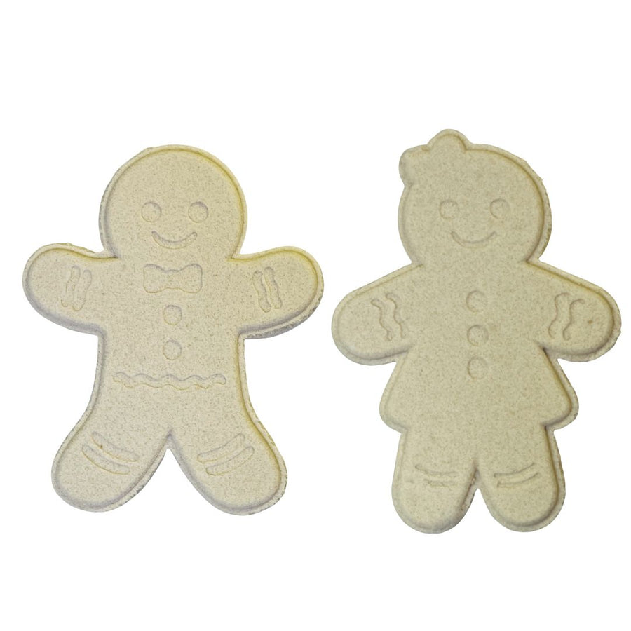 Gingerbread People Bath Bombs