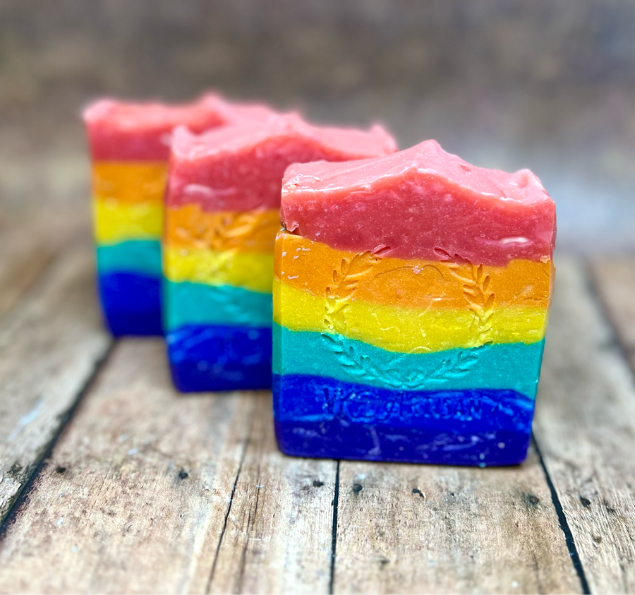 Over The Rainbow Artisan Soap - Handmade Soap