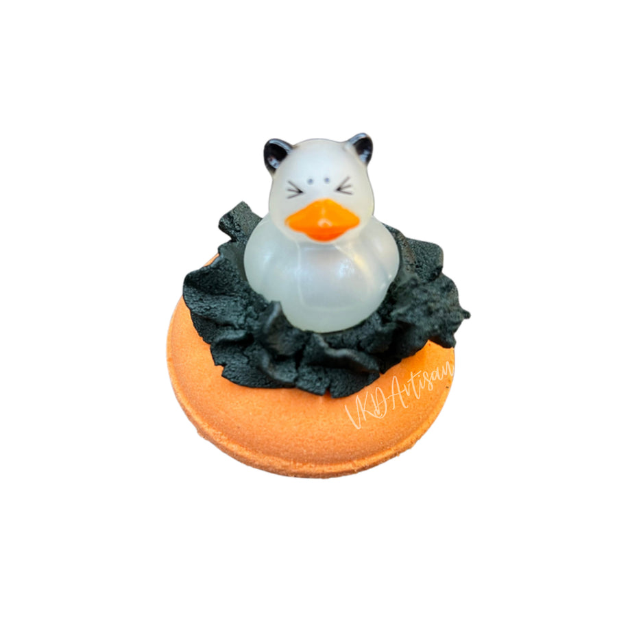 Mini Glow In The Dark Ducky Bath Bomb - Halloween Bath Time - Kids Bath - Glow In The Dark - Bath Time - Bath Bomb