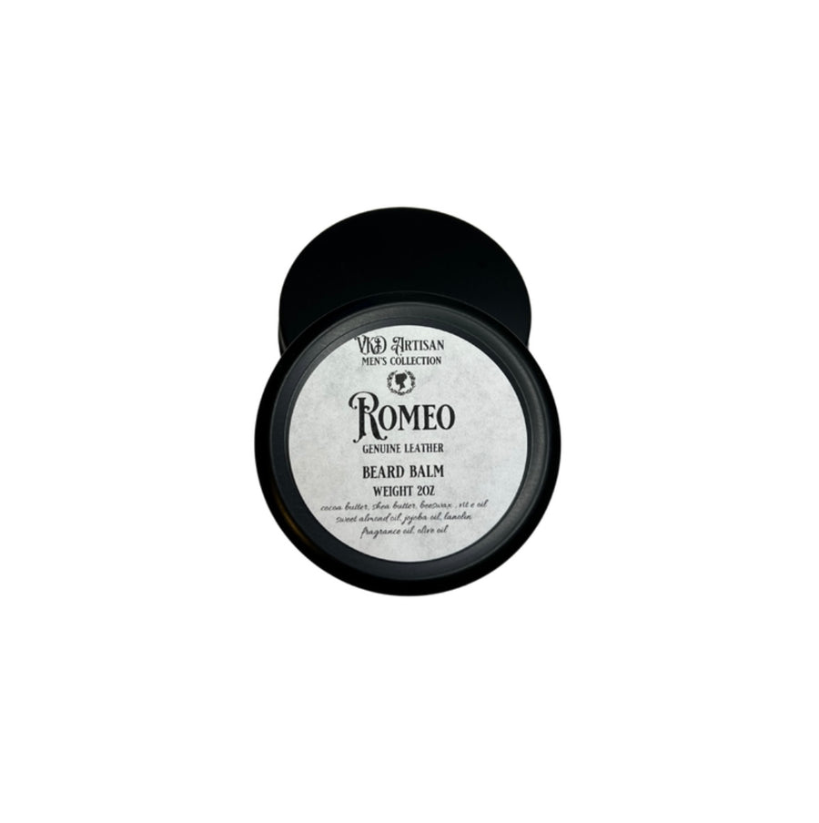 Romeo Beard Balm - Beard Care - Genuine Leather - Men's Beard Care - Beard Balm