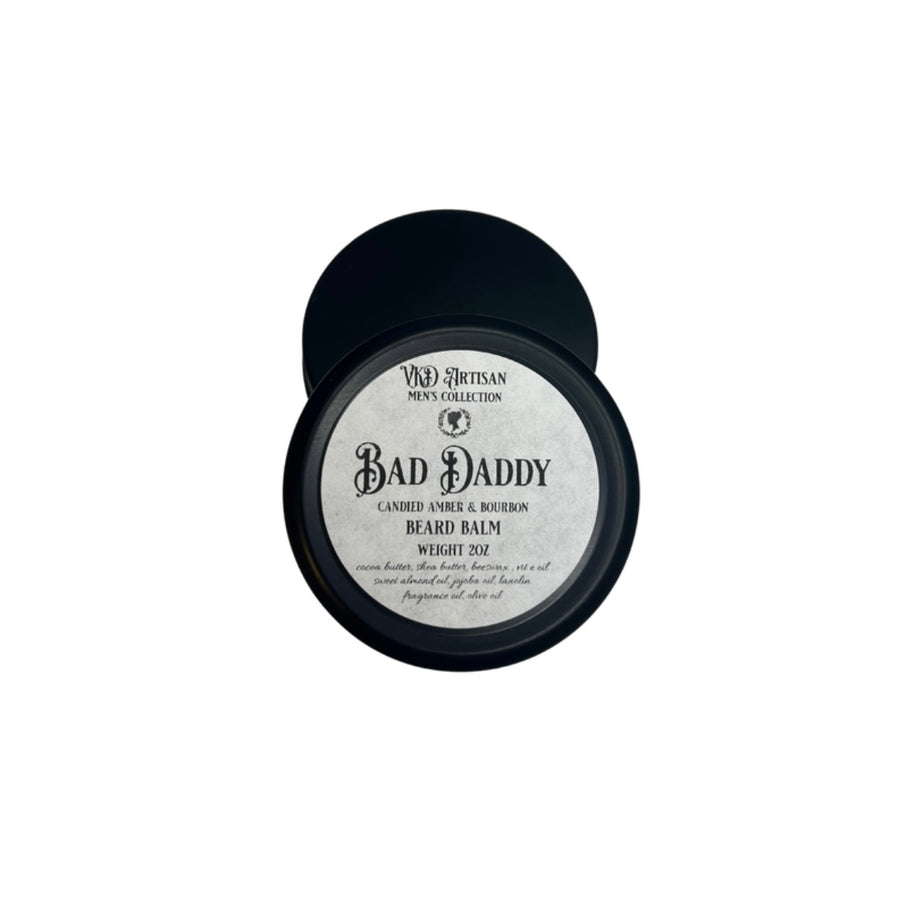 Bad Daddy Beard Balm - Beard Care - Candied Amber & Bergamot - Men's Beard Care - Beard Balm