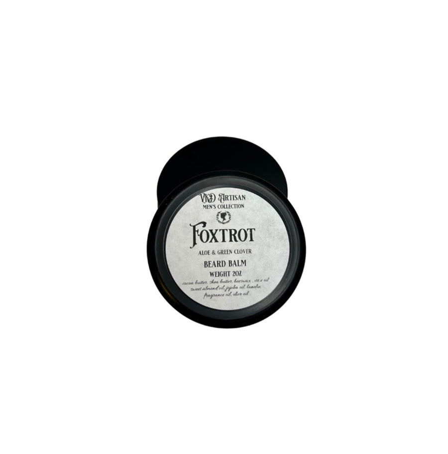 Foxtrot Beard Balm - Beard Care - Irish Clover & Mint - Men's Beard Care - Beard Balm