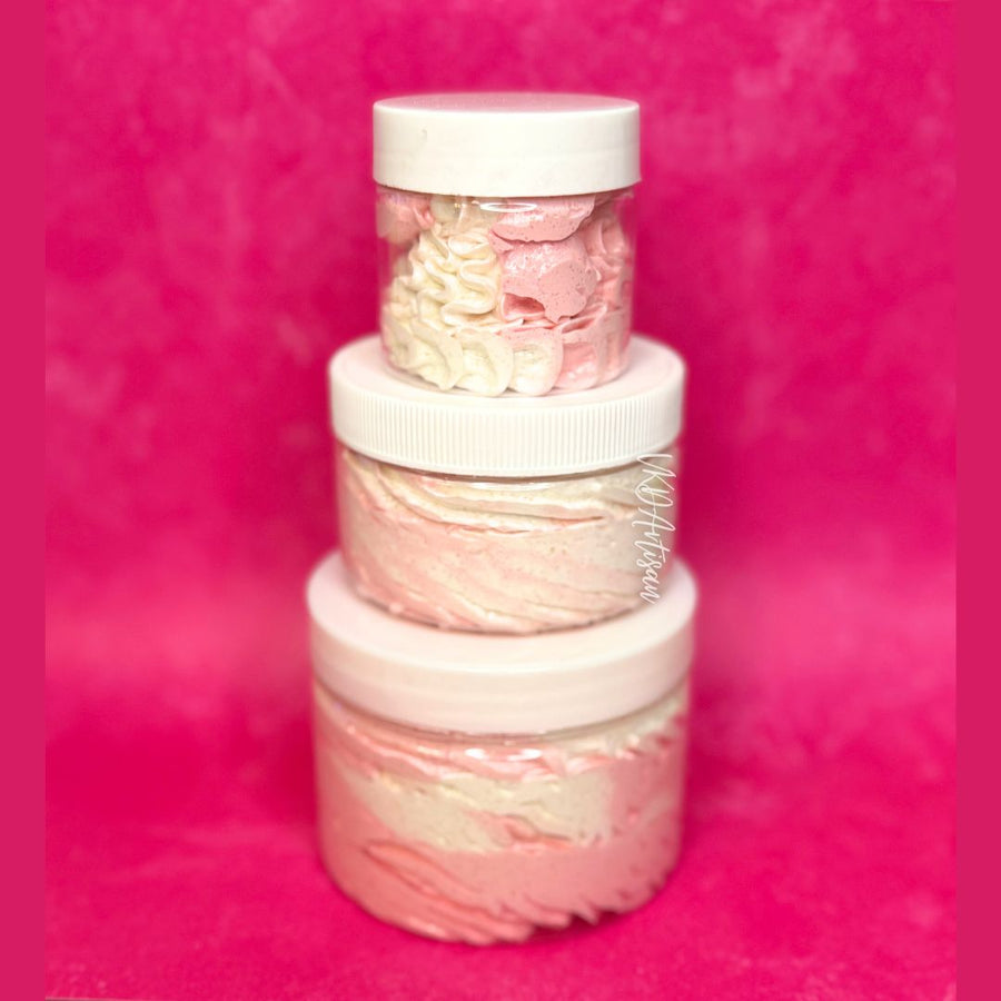 Strawberry Shortcake Body Polish - Sugar Scrub - Body Polish - All Natural Skincare - Exfoliating Scrub