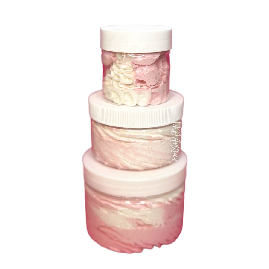 Strawberry Shortcake Body Polish - Sugar Scrub - Body Polish - All Natural Skincare - Exfoliating Scrub