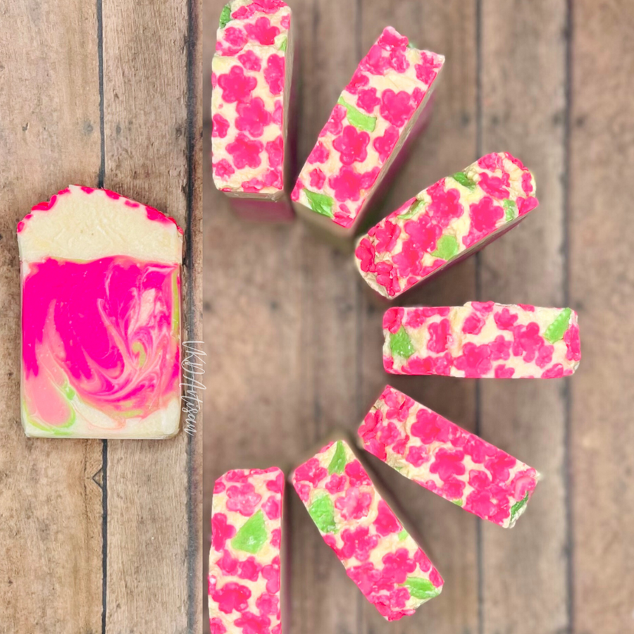 Pink Lilac Artisan Soap - Artisan Soap - Handmade Soap - Floral Soap - Zodiac Soap -  Virgo Collection