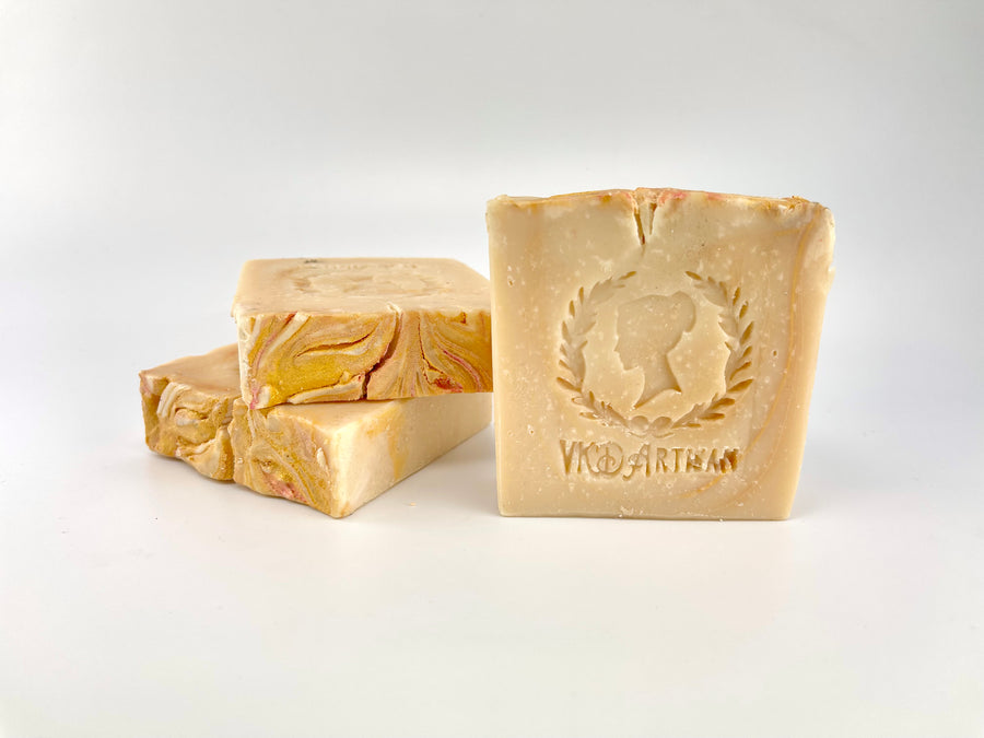 Prosecco & Petals Cold Process Artisan Soap - Handmade Soap