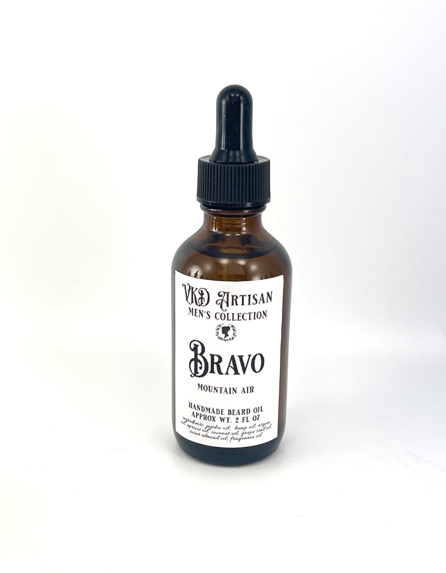 Bravo Beard Oil - Mountain Air Beard Oil - Gifts for Him - Beard Gifts