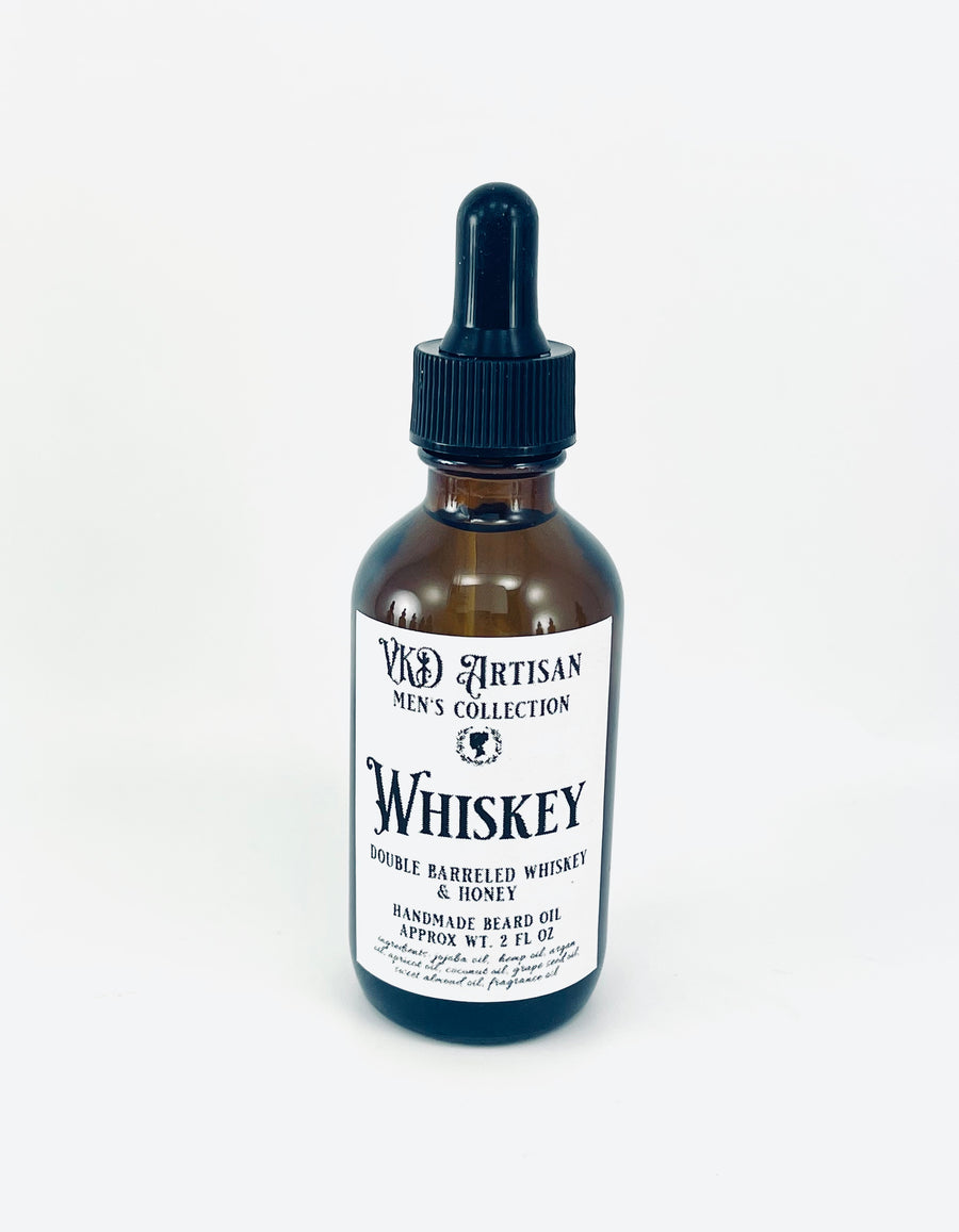 Whiskey Beard Oil -  Whiskey & Honey Beard Oil - Gifts for Him - Handmade Beard Oil