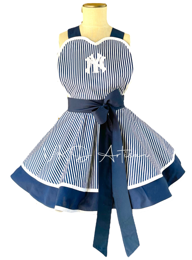 New York Yankees Inspired Pinup Apron - NY Yankees - MLB Apron - Vintage Apron