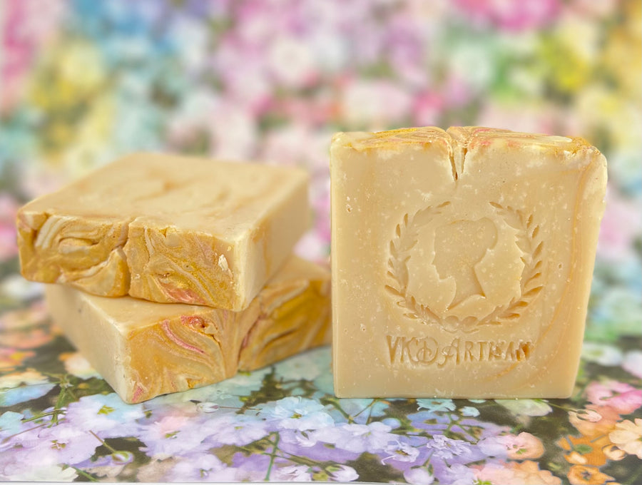 Prosecco & Petals Cold Process Artisan Soap - Handmade Soap