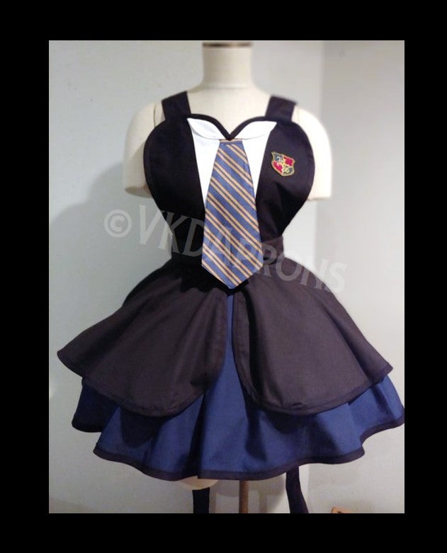 Magical School Inspired Pinup Apron - Ravenclaw House Apron - Costume Apron - Harry Potter Inspired Apron