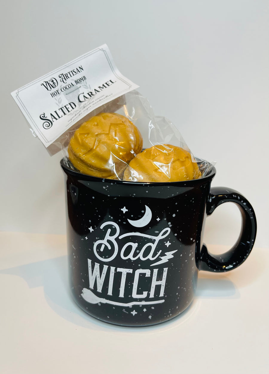 Halloween Mug and 2 Hot Chocolate Bombs